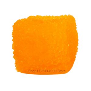 Schylling | Schylling Nee Doh Pulpy Orange Cube Maltose Soft Toy Sensory Stress Relief Anxiety Relief Fun Gift for Friends