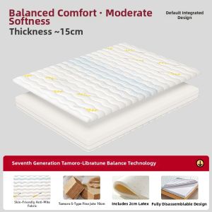 TAMILE | Eco-friendly Natural Jute A-Class Baby-Safe Hard Mattress No Glue