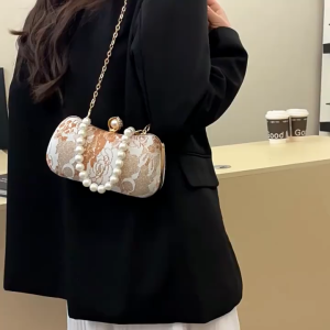 MFB 12196 CLUCTH BAG TAS PESTA BORDIR BUNGA PARTY BAG TAS TANGAN WANITA TAS PESTA WANITA