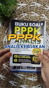 Buku PPPK Formasi Analis Kebijakan  Update kisi - kisi Terbaru Buku Soal dan Pembahsan FR Soal Asli
