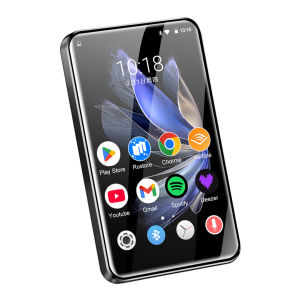 Famue | Máy Nghe Nhạc MP4/MP3 Android 10 Có Bluetooth WiFi Màn Hình Cảm Ứng 4 IPS 1080P Video Play Store Spotify Audible Pandora Hỗ Trợ 2000mAh