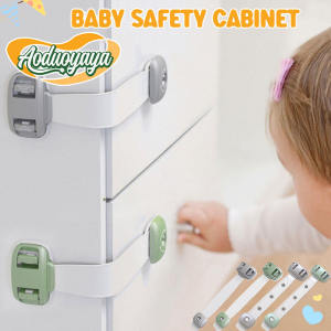 Aoduoyaya Child Safety Lock Drawer Lock Baby Anti Pinch Cabinet Lock Baby Protection Multifunctional Refrigerator Lock