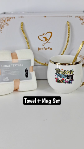【EONMIR】2026 Teachers Day Giftbox Hadiah Hari Guru Present Teacher Mug Set With Gift Box Towel Giftbox Coffee Cup Set Spoon Cawan Tuala Set Hadiah Kotak