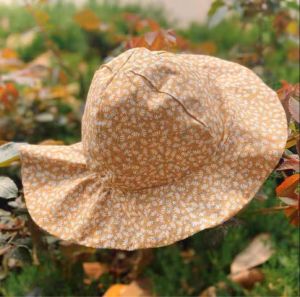 Pure Cotton Fisherman Sun Hat for Babies And Children UV Protection Outdoor Hat Cute Baby Sunshade Cap Casual round Top Short Brim