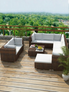 TENGFUZI | Waterproof Rattan Sofa