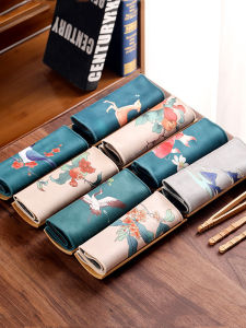 Suede Cloth Tea Towel Kitchen Towel Wipe Water Absorbent Pad Chinese Style Tea Set Care Tool Handmade Crafted Moisture Absorbent