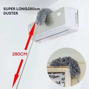 Microfiber Duster Cleaning Tools Brush Cobweb Ceiling Duster Expandable Penyapu Habuk 除尘掸