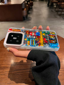 Silicone Phone Case for Xiaomi 17 Full Protection Mechanical Mario Design Mens Model Compatible with MIUI Xiaomi Version 15