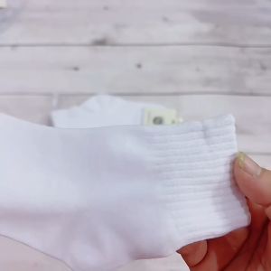 Singapore School Socks Kids Socks Students Socks Breathable Cotton Absorbing Sweat Sport Socks kids White Socks Children Socks