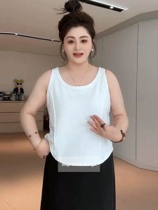 QIAOCHENXIAN | Spring/Summer New Large Size Slimming Sleeveless Tank Top