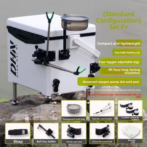 tzdhn | Compact Complete Set New 2024 Fishing Box Seat Lightweight 16L