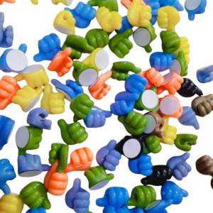 KJ10-KLIP JEMPOL GANTUNGAN 10pc MIX -holder