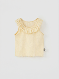 Tongtai | Cotton Spandex Sleeveless Top For Girls