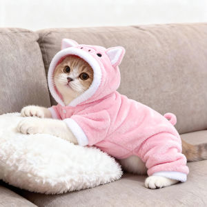 Petone dOrage | Fleece Warm Pig Transformable Dog Clothes