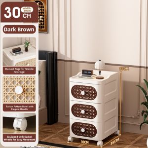 JILI | Vintage Style Multi-Color Storage Cabinet