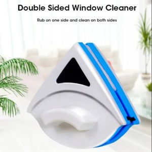 Dual Sided Magnetic Glass Cleaner Automatic Drainage System High Rise Safety Wiper Brush Multi Surface Household Cleaning Tool