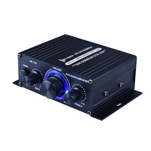 AK-170 Mini HiFi Audio Amplifier 200W+200W 2-CH Power Amp with RCA Input