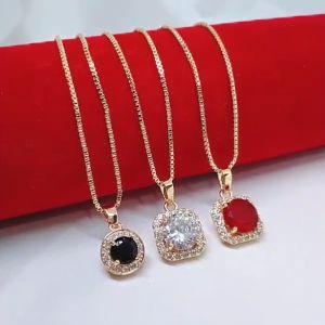 Kalung Wanita Berlapis Emas Anti Luntur Anti Karat