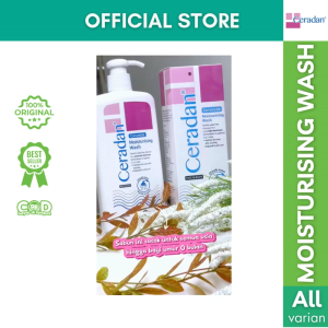 CERADAN Face & Body Wash 150ml & 280ml | Sabun Ceramide Melembapkan Kulit Kering & Sensitif