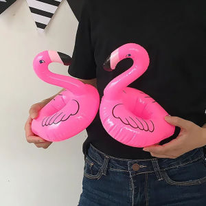 Inflatable cup holder Pool Party Pool decoration Flamingo Design pool cup holder summer entertainment ideal drink holder