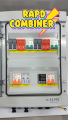 RAPD ตู้คอมบายเนอร์ combiner box Inverter Hybrid รุ่น R-20/R21/R10/R11 /R101/R102/R103  ไฟ 1 Phase  1/2 String และ 3 Phase  2 String ใช้สำหรับ Inverter Hybrid ตู้พลาสติกกันน้ำ พร้อมยางกันน้ำเข้า รับประกัน 1 ปีเต็ม. 