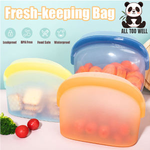 Reusable Silicone Bag Safe Food Grade Freezer Safe Heat Resistant Waterproof Leakproof
