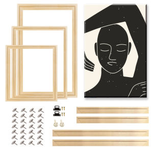 Khung Ảnh Gỗ Tự Nhiên Cỡ Lớn Khung Tranh Treo Tường 50x70 60x90 70x100 Cho Ảnh Áp Phích - Trang Trí Tường Hình Chữ Nhật Hiện Đại