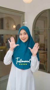 Kerudung Instan Bergo Jersey Bersy Jersut Azkia Hijab Best Seller