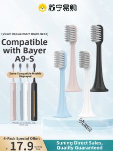 Electric Toothbrush Head Compatible with Bayer B9-S/B9Plus Replacement Head for Oral Health Beauty And Body Instrument