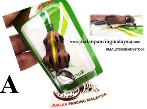 Sabaydee SB16 Soft Frog | 3.5cm / 5.5g | Umpan Tiruan Thailand Katak Getah Casting Haruan | Ready Stock Malaysia