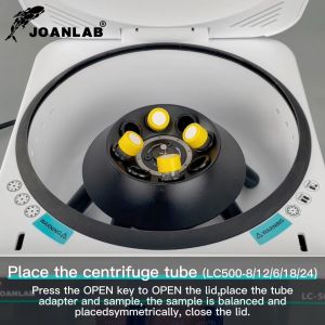 JOANLAB PRP Centrifuge Machine PRF CGF Plasma Centrifuge Laboratory For 2/5/10ml Blood Tube And 15/50ml Centrifuge Tube 4000rpm