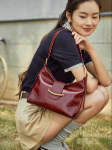 NALANDU | Wedding Appropriate Red Leather Bag