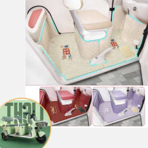 Electric Tricycle Full Coverage Foot Pads Accessory