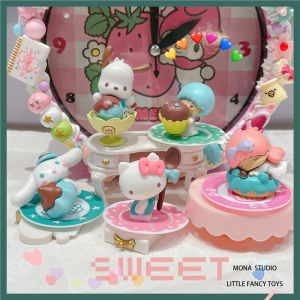 Japanese Cute Mint Chocolate Gemini Big Ear Dog Pacha Dog Doll Candy Toy Hello Kitty Ornament Decoration Model