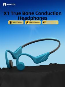 XIAOYOU | Wireless Bone Conduction Bluetooth Earphones for Sports and Riding with Built-in Memory X1