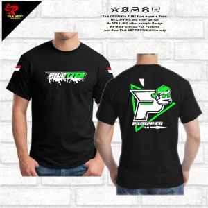 Kaos Pilotter Kaos Pria Lengan Pendek