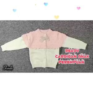 Cardigan Anak Cardigan Bayi Perempuan Bahan Knit/ Atasan Anak Perempuan/ Outer Knit Anak Kekinian CG6