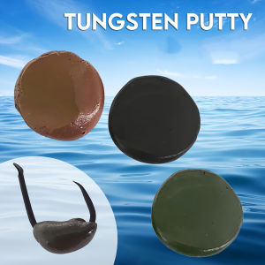 Tungsten Putty 0.5oz(15g) Tika Sports 1pc/3pcs Soft Leading Sinker Weight - Fishing Mud Rig Terminal Tackle - Fly Fishing Lure
