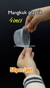 Mangkuk Kecil Bubur 4" Benxon Disposable Plastic Bowl of Porridge (50pcs/Pkt)