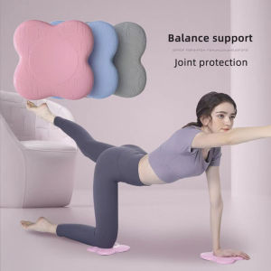 1PCS Yoga Knee Pad Anti Slip Yoga Support Pad Pilates Kneeling Pad Extra Thick Exercise Workout Knee Pad Kneeling Support Sports Balance Cushion for Protecting Knee Ankle Elbow Hand