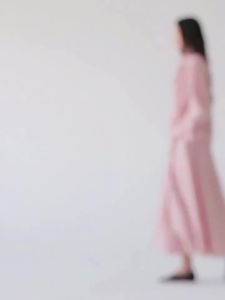 epoque de rueen | Adjustable Collar Tie Blouse Long Sleeve Shirt