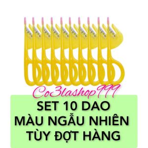 Set 10 hoặc 50 dao làm ruột vịt MÀU NGẪU NHIÊN TÙY ĐỢT HÀNG