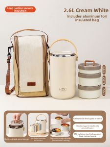 YOULUNMEI | Long-lasting Insulated Lunch Box Multilayer