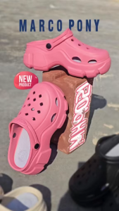 Marco Pony รองเท้าหัวโตผู้หญิง รองเท้าแตะ รองเท้าหัวโต พื้นยาง EVA นุ่มนิ่มใส่สบาย MH9021