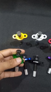 STELAN RANTAI KETENG KAMPRAT MANUAL TONJOKAN TENSIONER MANUAL ASLI CNC AHRS SATRIA FU SMASH RAIDER SHOGUN WJY55