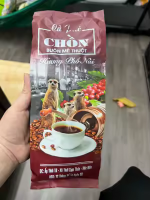 Cà Phê Chồn Tây Nguyên Buôn Mê Thuột - gói 500gr