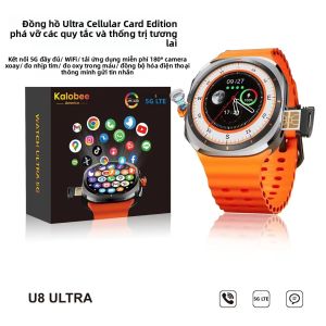 Đồng Hồ Thông Minh 5G Dành Cho Nam Nữ Với SIM Độc Lập Camera NFC GPS Pin 1480mAh Theo Dõi Sức Khỏe Theo Dõi Giấc Ngủ