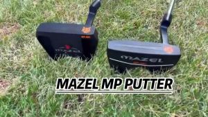 พัตเตอร์ แม่นลาย Mallet MAZEL Putter MP series with top Advanced Alignment