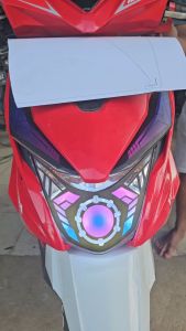 STIKER VARIASI LAMPU ALIS MOTOR BEAT ESP 2017-2019 KEREN TERBARU PNB 01