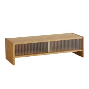 Height Adjustable Monitor Stand Shelf